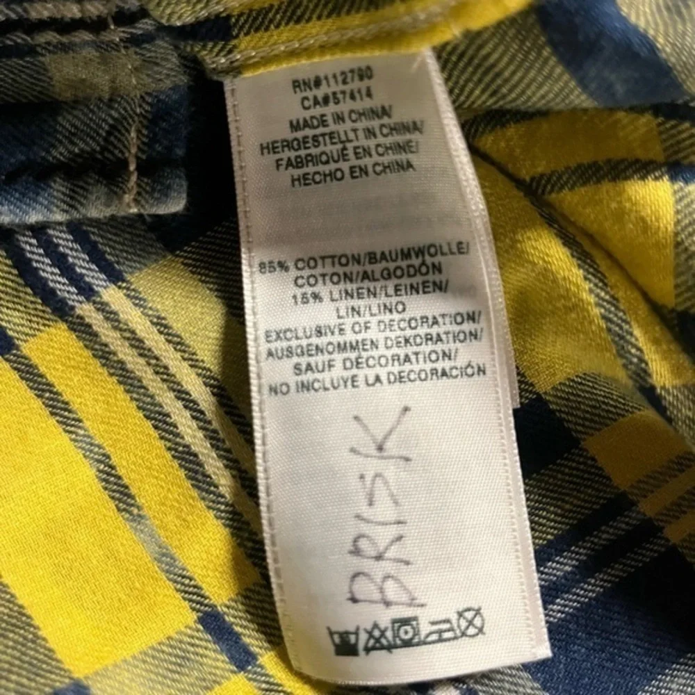 True Religion XL mens slim‎ short sleeve button down shirt